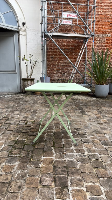 Table d'extérieur rectangulaire rabattable - 3-4