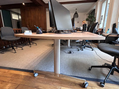 Bench 200x100 avec roulettes - face