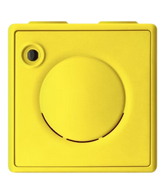 Casier de rangement en plastique jaune Ooncub - 3-4