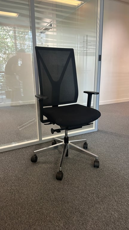 Fauteuil de bureau Gisberger Noir - arriere