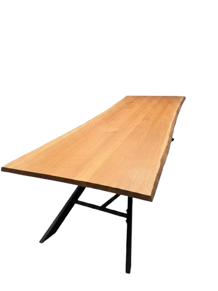 Table en bois massif 300x100cm