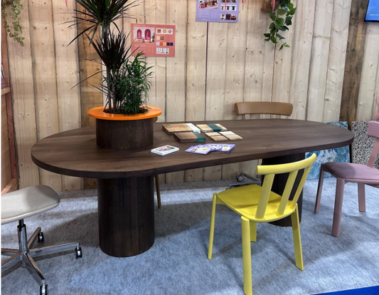 Table de réunion ovale 240x120 For Me Lab - Saturne