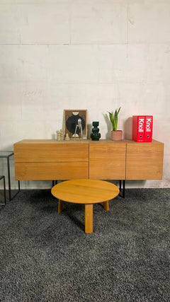 Table basse ronde 70x70 en bois