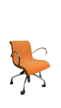 Chaise à roulettes Lensvelt Flag Chair Orange