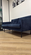Canapé velours Midnight Blue