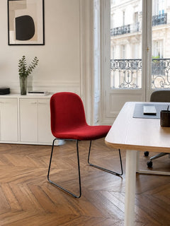 Chaise de réunion Coque Rouge