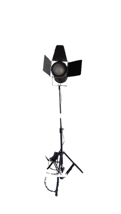 Lampe sur pied en métal noir - 3-4