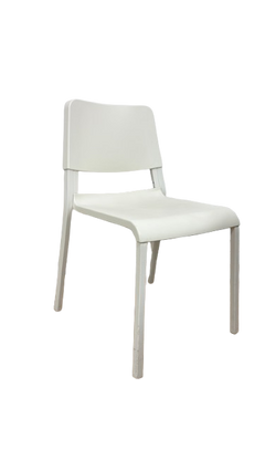 Chaise cafétéria IKEA Teodores Blanc