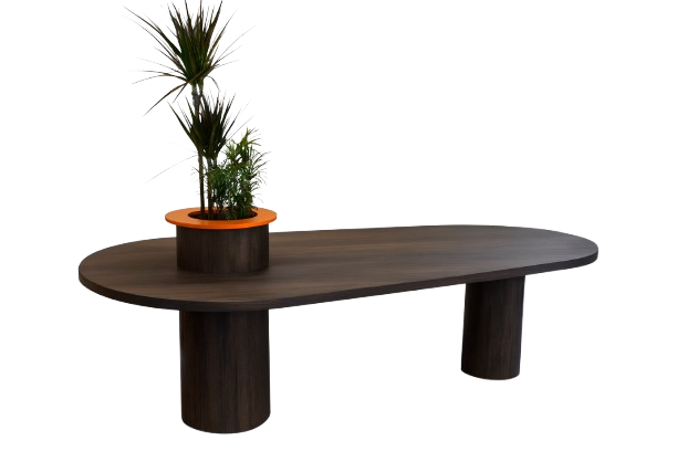 Table de réunion ovale 240x120 For Me Lab - Saturne