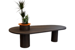 Table de réunion ovale 240x120 For Me Lab - Saturne