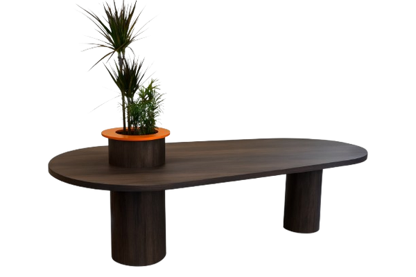 Table de réunion ovale 240x120 For Me Lab - Saturne