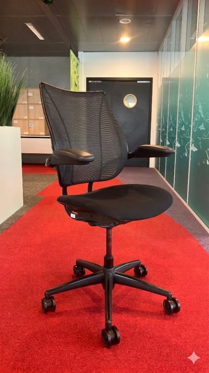 Fauteuil de bureau Humanscale Liberty Noir
