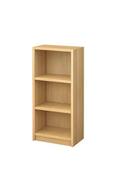 Bibliothèque 3 étagères en bois