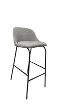 Chaise haute Viccarbe Aleta Gris clair