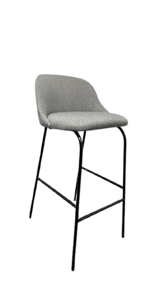 Chaise haute Viccarbe Aleta Gris clair