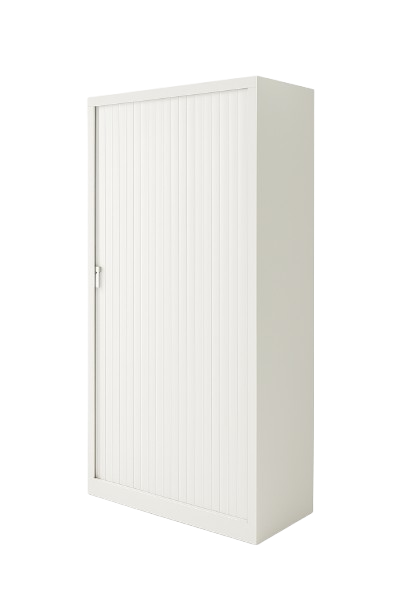 Armoire basse avec portes rideaux