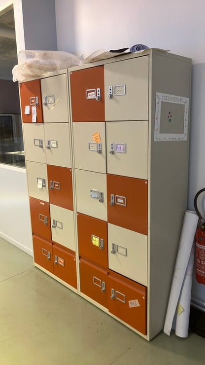Casier 8 cases avec fermeture à code