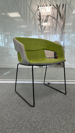 Chaise de réunion Narbutas avec accoudoirs - 3-4