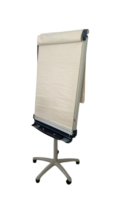 Tableau avec Roulettes et Surface Blanc pour Feutres Velleda