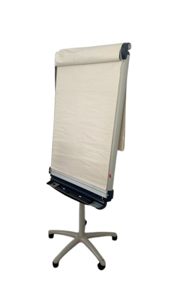 Tableau avec Roulettes et Surface Blanc pour Feutres Velleda