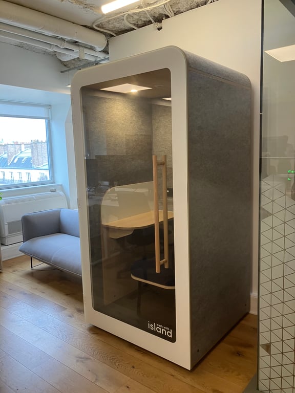 Cabine acoustique Work with Island - Desk Solo