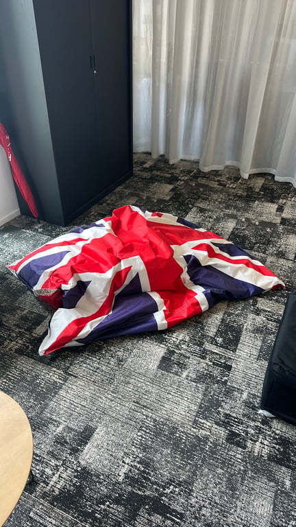 Pouf Union Jack - 3-4