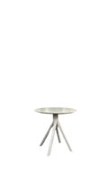 Table ronde 80x80 Blanche