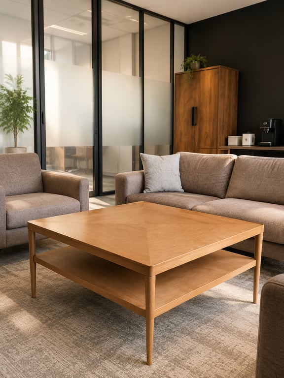 Table basse bois massif chêne