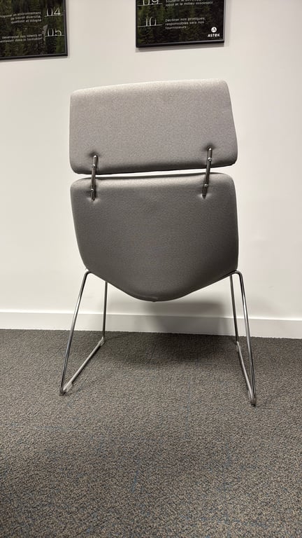 Fauteuil Harmony Chauffeuse Vita Gris clair - 3-4