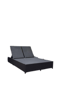 Chaise longue d'extérieure en plastique
