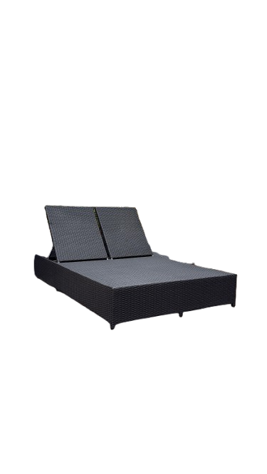 Chaise longue d'extérieure en plastique