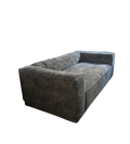 Pr living - Canapé rectangulaire avec accoudoirs, structure en métal