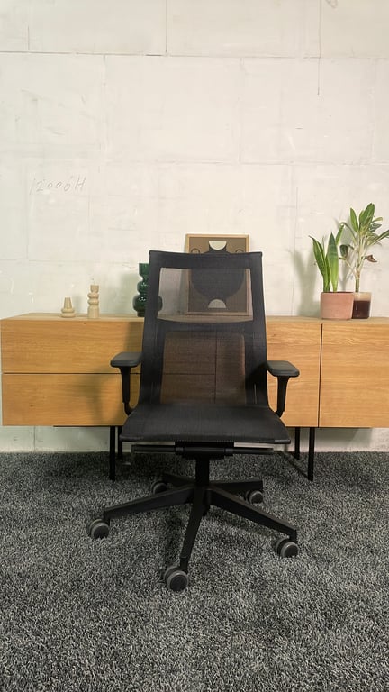 Fauteuil de bureau ICF Una plus Noir - ambiance