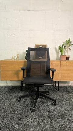 Fauteuil de bureau ICF Una plus Noir - ambiance