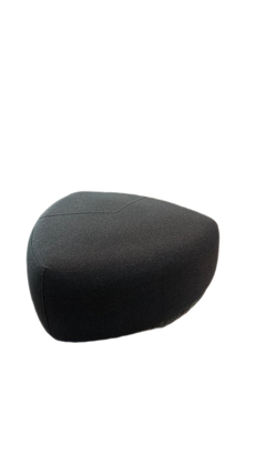 Pouf gris BoConcept - face