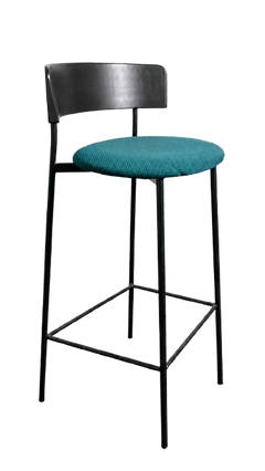 Tabouret de bar haut Fest Friday Bleu
