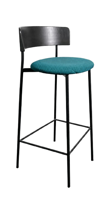 Tabouret de bar haut Fest Friday Bleu