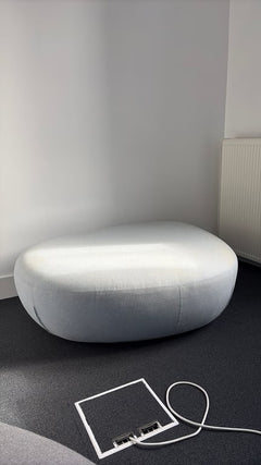 Pouf en Tissu Cascade - 3-4