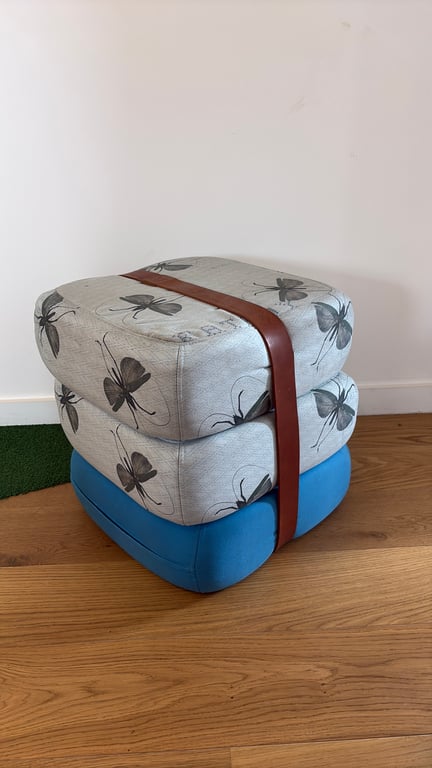 Pouf en Tissu - 3-4