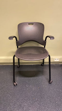 Chaise de réunion Herman Miller Caper Noir - 3-4