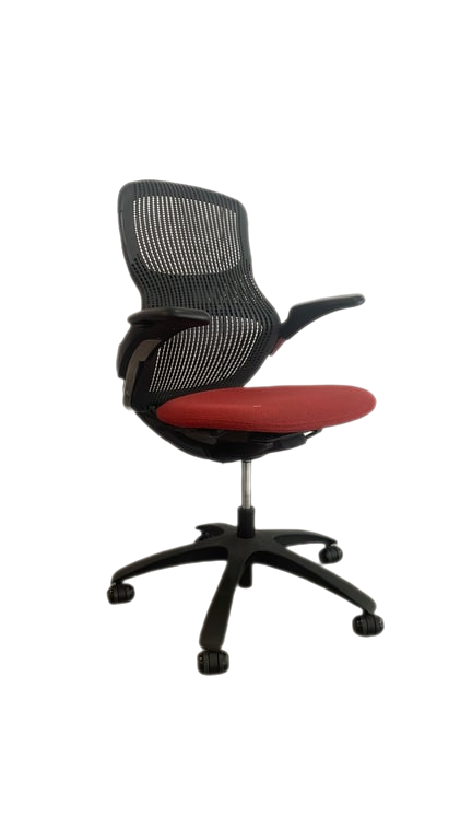 Fauteuil de bureau Knoll Génération Rouge