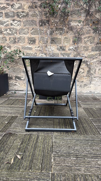 Chaise longue d'extérieur Maison du Monde Tevata Gris clair - 3-4