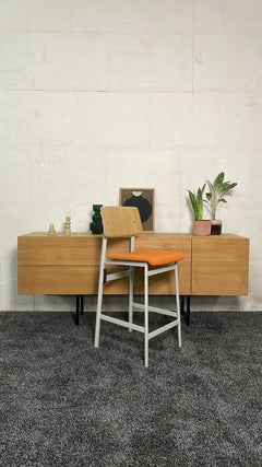 Tabouret haut Muuto Loft Orange - 3-4