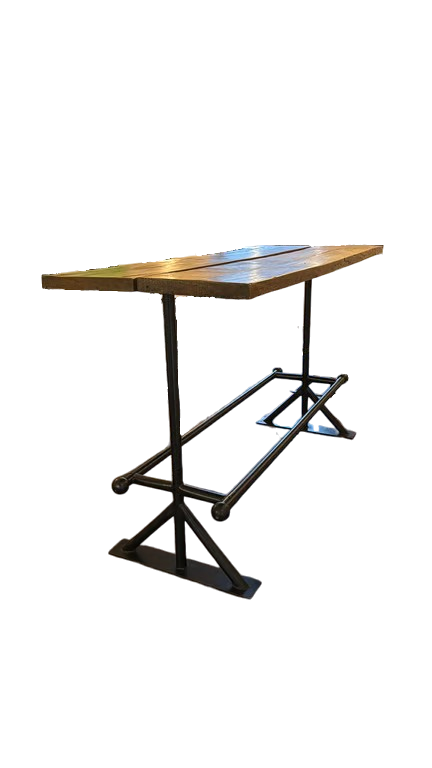 Table de cafétéria 180x70 Bois et métal
