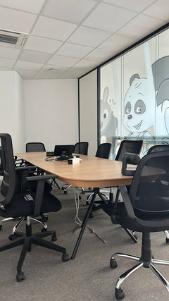 Table de réunion ovale 330x100 cm BoConcept Ottawa - 3-4