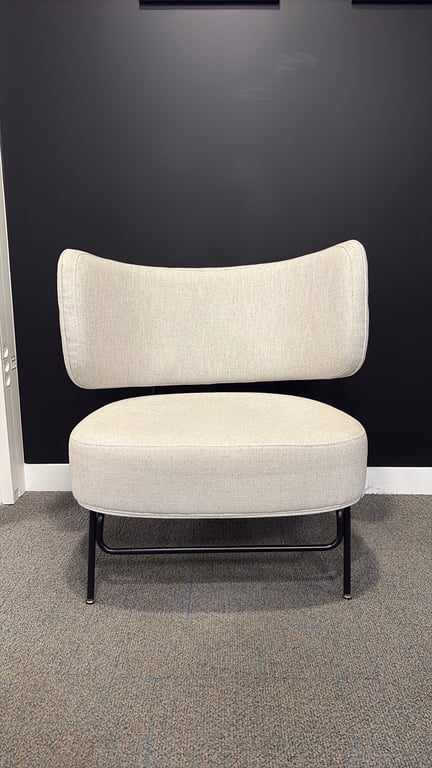 Fauteuil Annud Crème clair - 3-4