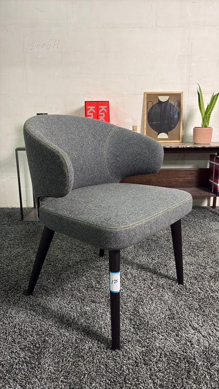 Fauteuil Minotti Aston Dining Gris - 3-4