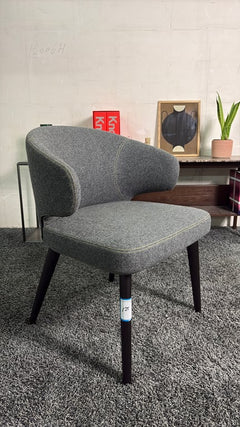 Fauteuil Minotti Aston Dining Gris - 3-4