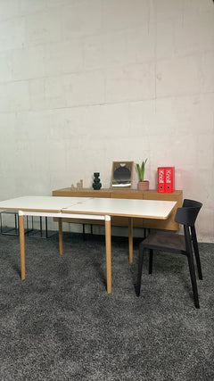 Table de cafétéria rectangulaire Bolia.com - Modèle Double up extensible
