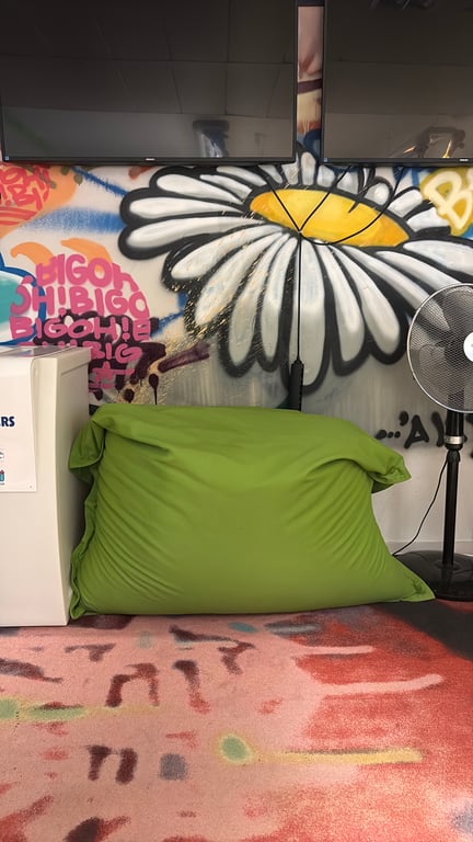Pouf en Tissu Apple - 3-4